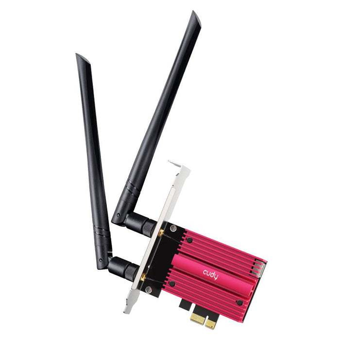 Cudy AX5400 Wi-Fi 6E Bluetooth Tri Band PCI Express Adapter