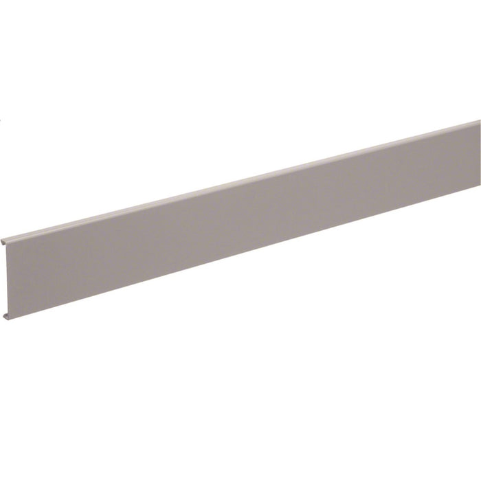 Hager Slotted Trunking Lid PVC DNG W=50 Stone Grey