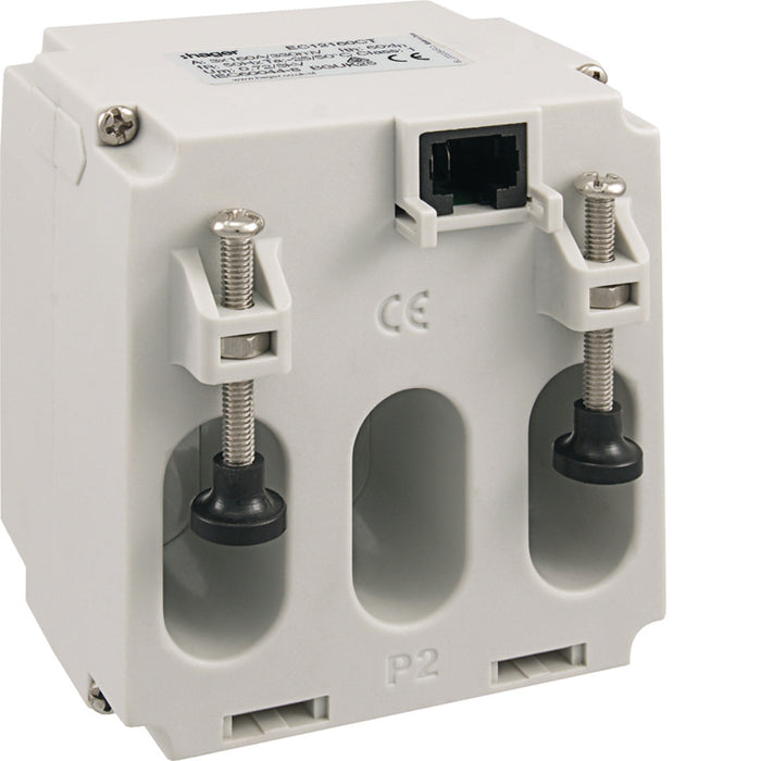 Hager Current Transformer BGUK 3P 160A/330mV Ci.1 Pitch