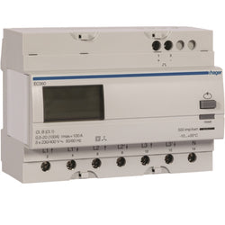 Hager 3Ph kWh Meter Direct 100A