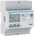 Hager 3Ph kWh Meter Via CT 1-5A 4M Modbus Mid