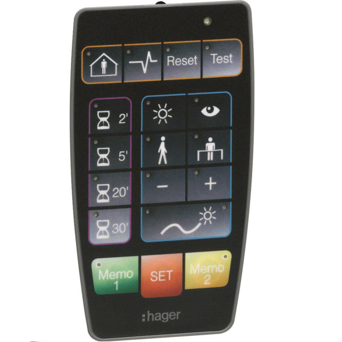 Hager Remote Control Settings Presence Detector
