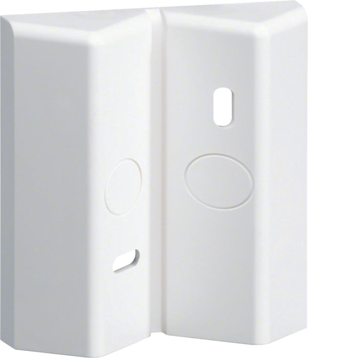 Hager Corner Mount for Sensor EE84/6/7 White