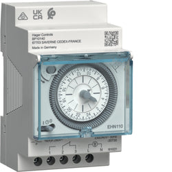 Hager Time Switch Daily Cycle 1 Channel 3 Module