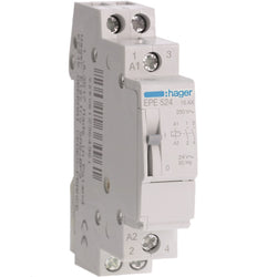 Hager Latching Relay 2NO 24V