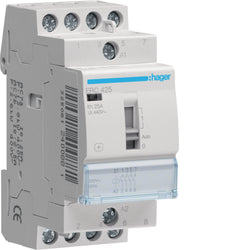 Hager Override Contactor 25A 4NO 230V