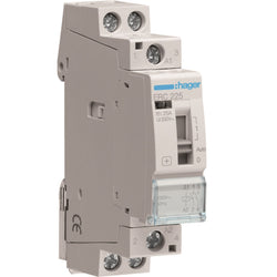 Hager Override Contactor 25A 2NO 230V