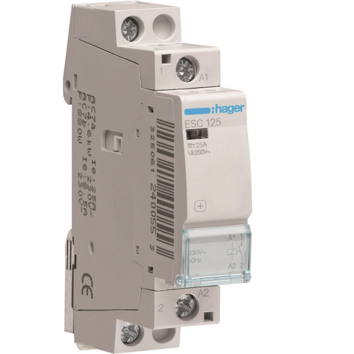 Hager Contactor 25A 1NO 230V