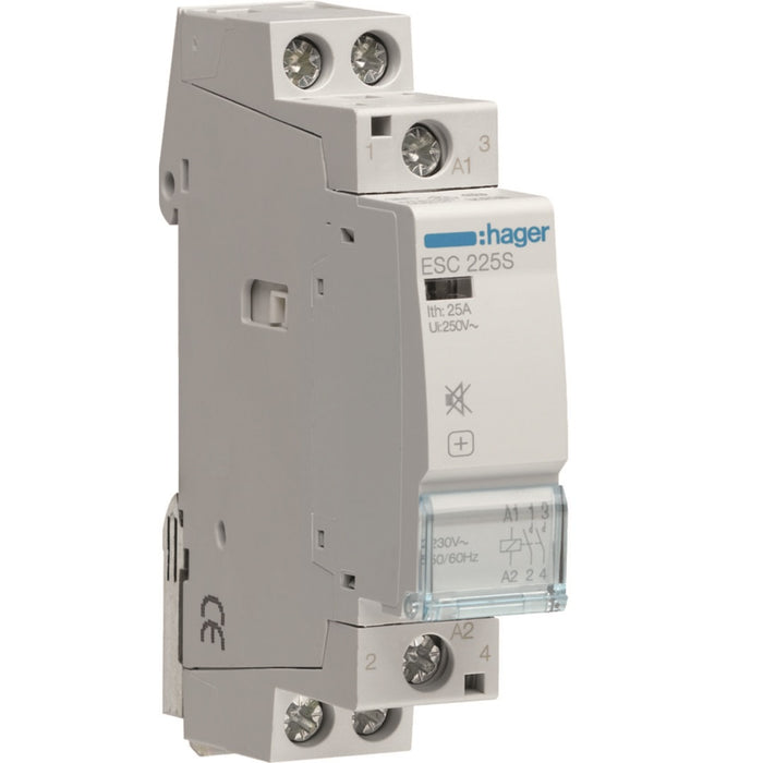 Hager Humfree Contactor 25A 2NO 230V