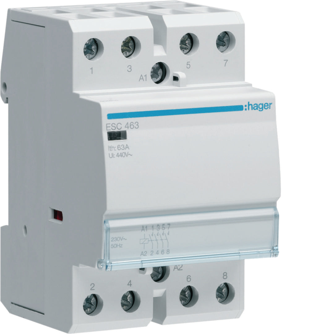 Hager Contactor 63A 4NO 230V — Scott Electrical
