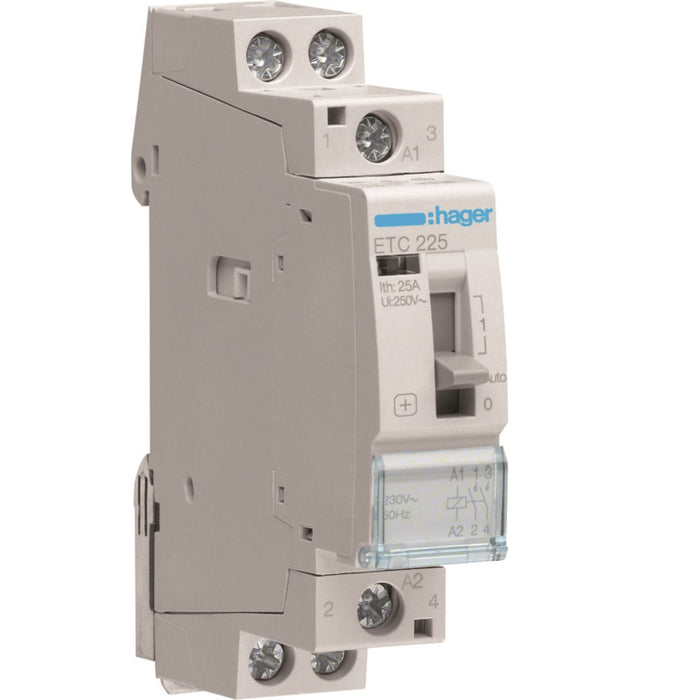 Hager Night & Day Contactor 25A 2NO 230V