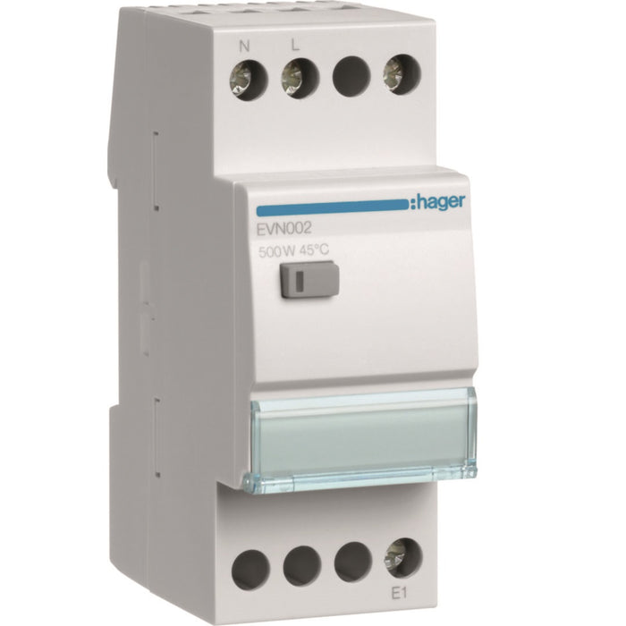 Hager LED/CFL Din-Rail Dimmer 500W