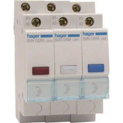 Hager Red Indicator Light 230VAC