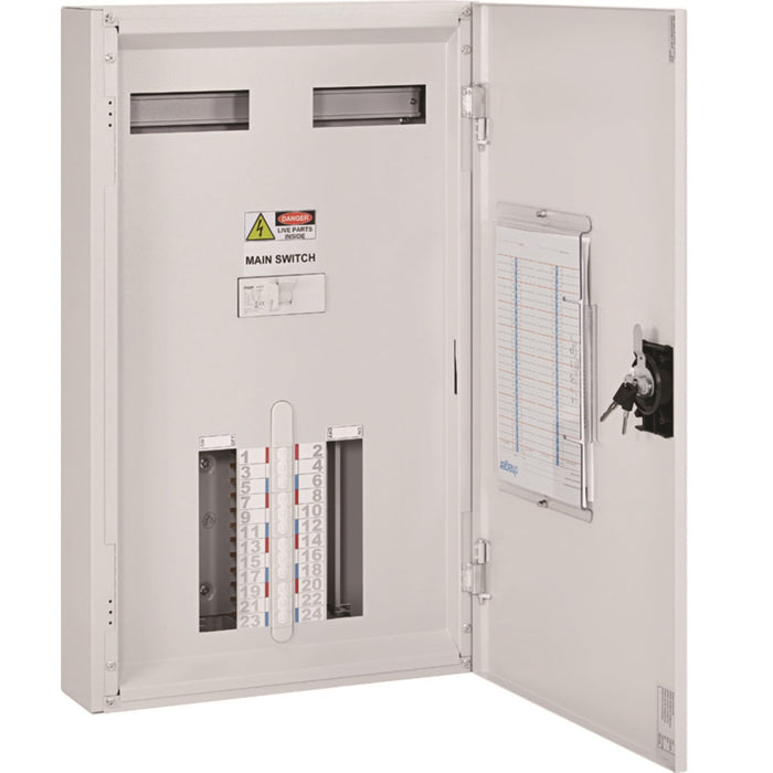 Hager Invicta 24P Chassis-250A ISO-STD-WH