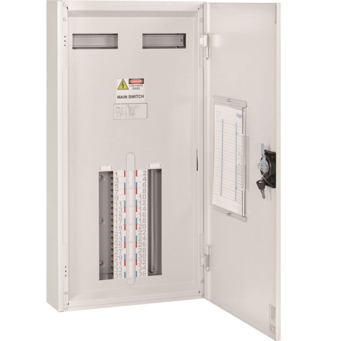 Hager Invicta 36P Chassis-250A ISO-STD-WH