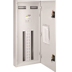 Hager 60 Pole Board With 250A Isolator Switch
