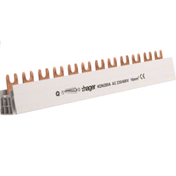 Hager Insulated Busbar 2P Fork 16mm2 12M