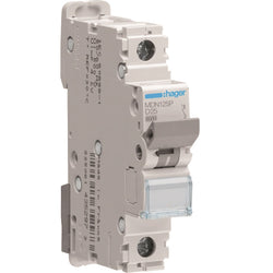 Hager MCB 1P 6kA D-25A 1M