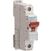 Hager MCB 1P 6kA D-63A 1M Red Toggle