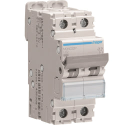 Hager MCB 2P 6kA D-32A 2M