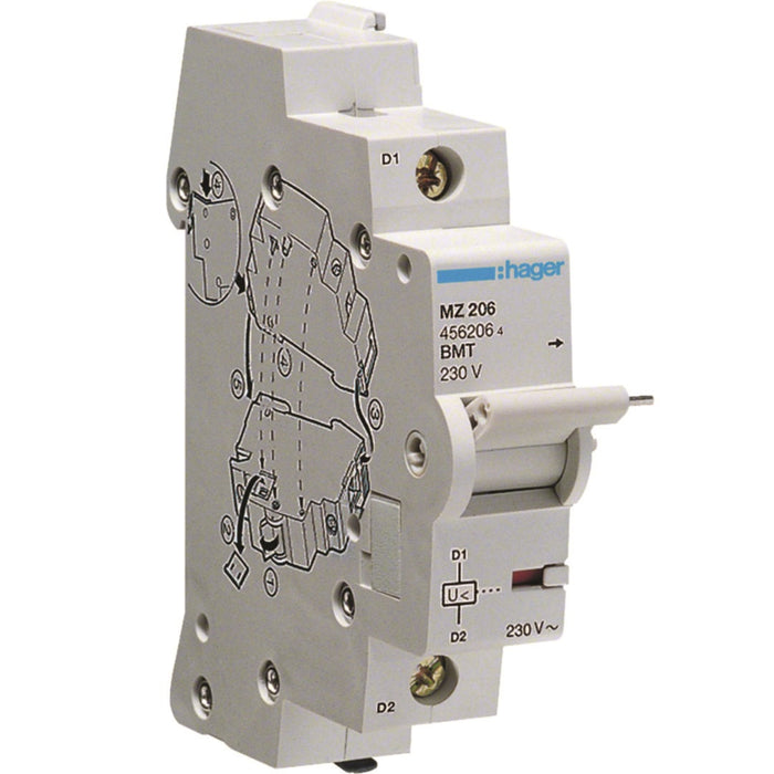 Hager Under Voltage Release 230V AC