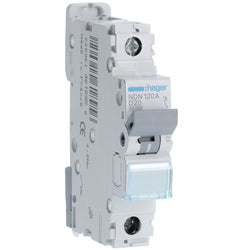 Hager MCB 1P 10kA D-20A 1M