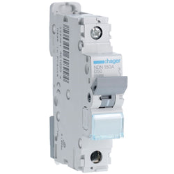 Hager MCB 1P 10kA D-50A 1M