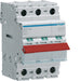 Hager 3P 63A Switch Red Toggle 35Sq Terminal