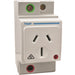 Hager Din Mount 15A Socket