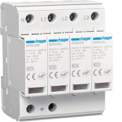 Hager SPD Medium 4P T2 TNS/TT 40kA