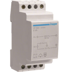 Hager Bell Transformer 8VA 230V 8-12V