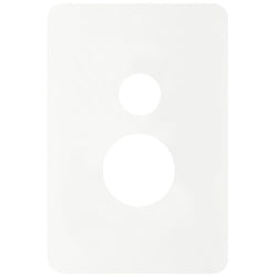 Hager Allure Single Vertical GPO Cover