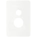 Hager Allure Single Vertical GPO Cover