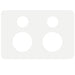Hager Allure DGPO Cover Matt White