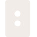 Hager Allure 2 Gang Switch Cover