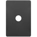 Hager Allure 1 Gang Switch Cover Matt Black