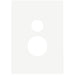 Hager Finesse Single Vertical GPO Cover