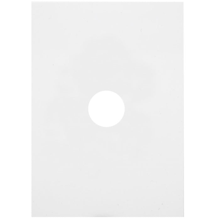 Hager Finesse 1 Gang Switch Cover Matt White