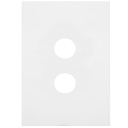 Hager Finesse 2 Gang Switch Cover