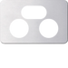 Hager Silhouette 2G Socket Cover