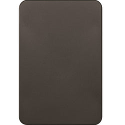 Hager Blank Cover Plate Matt Black