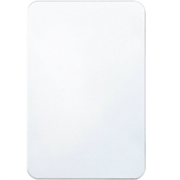 Hager Blank Cover Plate Matt White