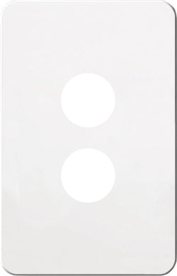 Hager Silhouette 2G Switch Cover Matt White