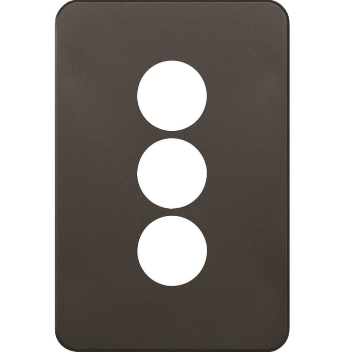 Hager Silhouette 3G Switch Cover Matt Black