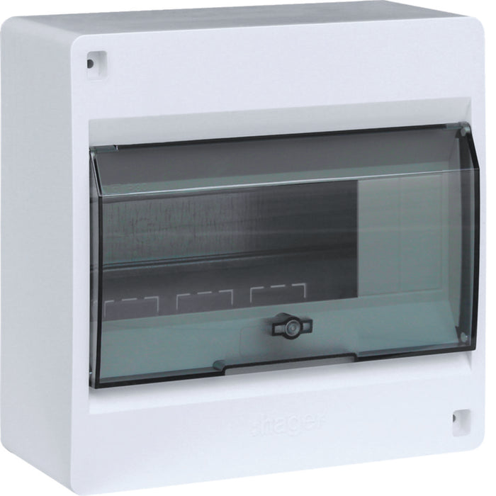 Hager 8 M Surface Mounting Enclosure
