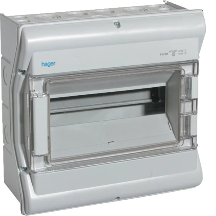Hager Enclosure IP54/65 - 8/10M