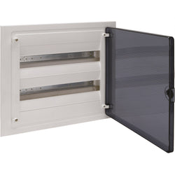 Hager Flush Enclosure 36 M Transparent Door