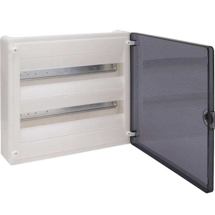 Hager Surface Enclosure 36 M Transparent Door