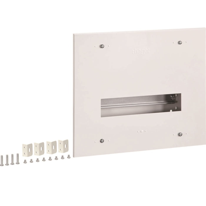 Hager Loadcentre 12 Pole 1 Row Flush Metal