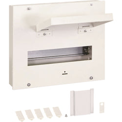 Hager Distribution Board Surface Metal 12M c/w 10.5M Cover
